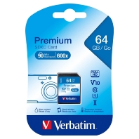 VERBATIM 44024 - SD card 64GB VERBATIM 44024 Top Merken Winkel